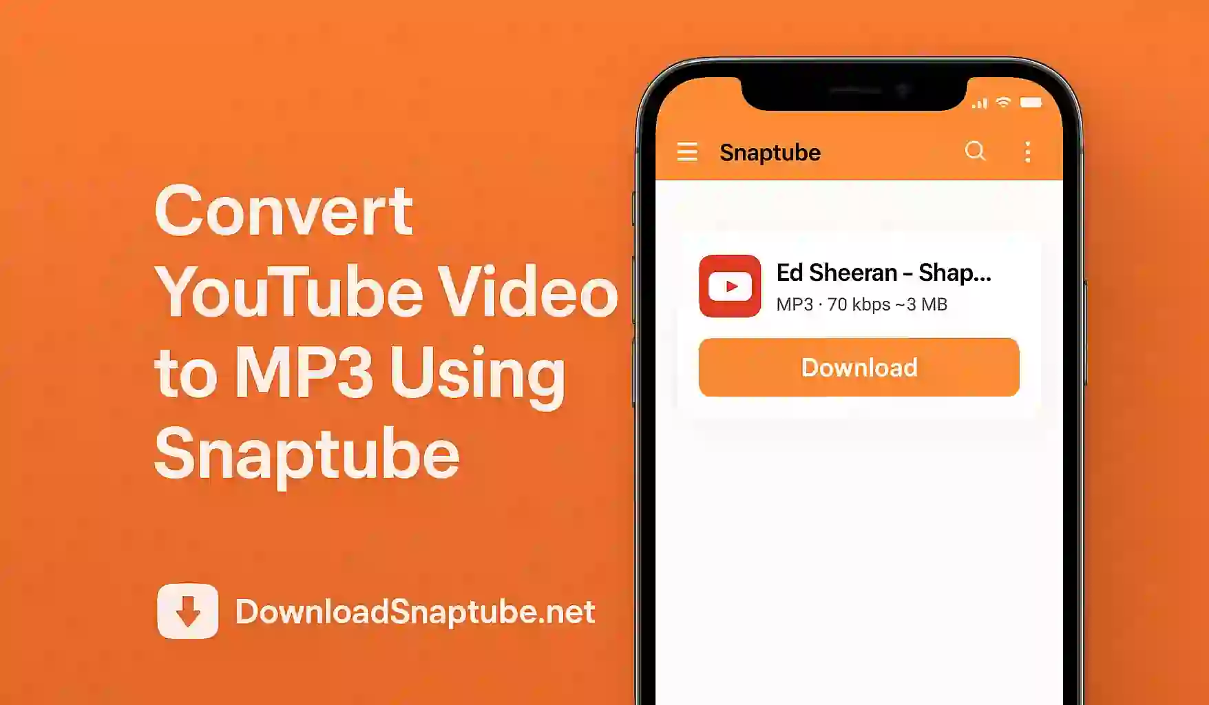 How to Convert YouTube Videos to MP3 Using Snaptube